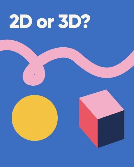 2D or 3D? Move Animation editorial artwork.