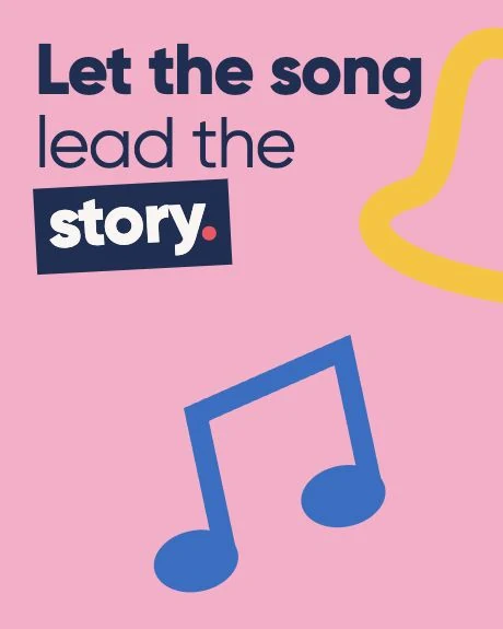 Let the song lead the story. Move Animation editorial artwork.