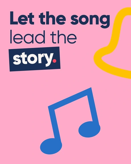 Let the song lead the story. Move Animation editorial artwork.