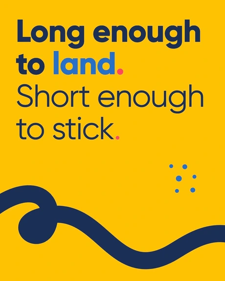 Long enough to land. Short enough to stick. Move Animation editorial artwork.