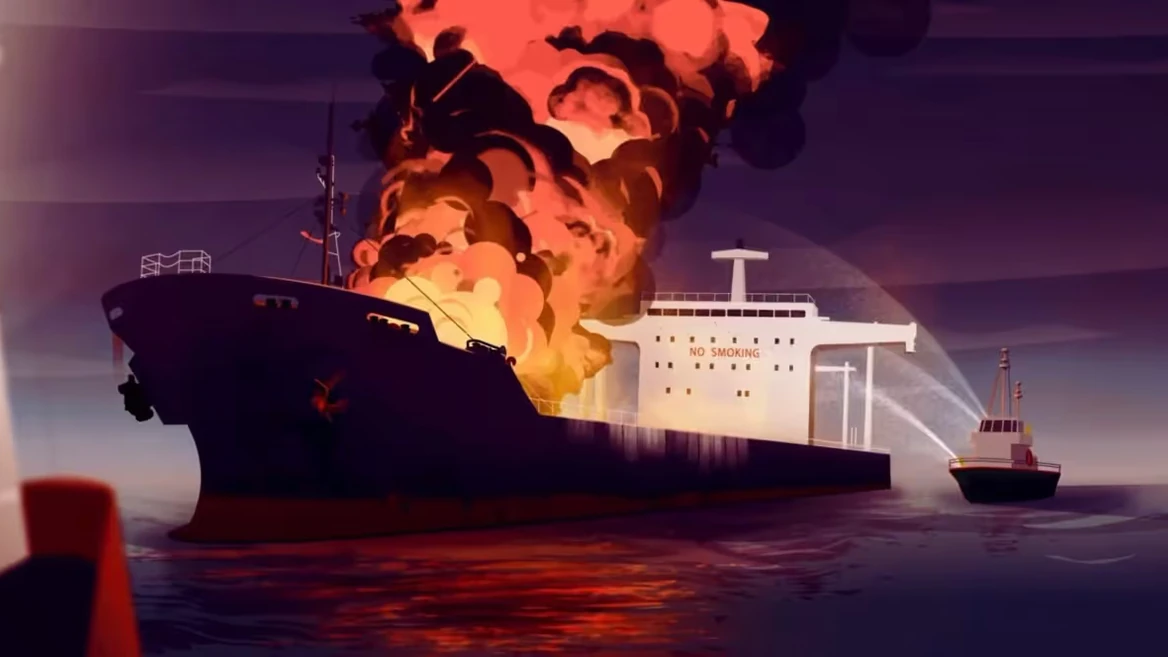 Shell: Safety at Sea — work example from Box Studio