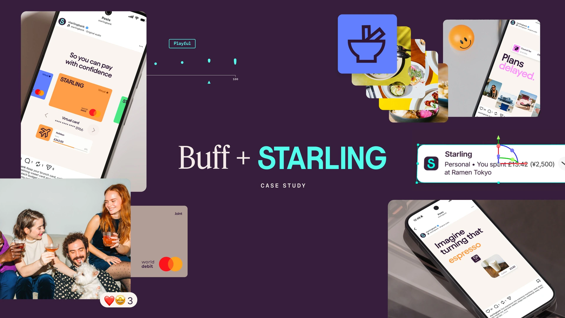 Starling motion framework — work example from Buff Motion