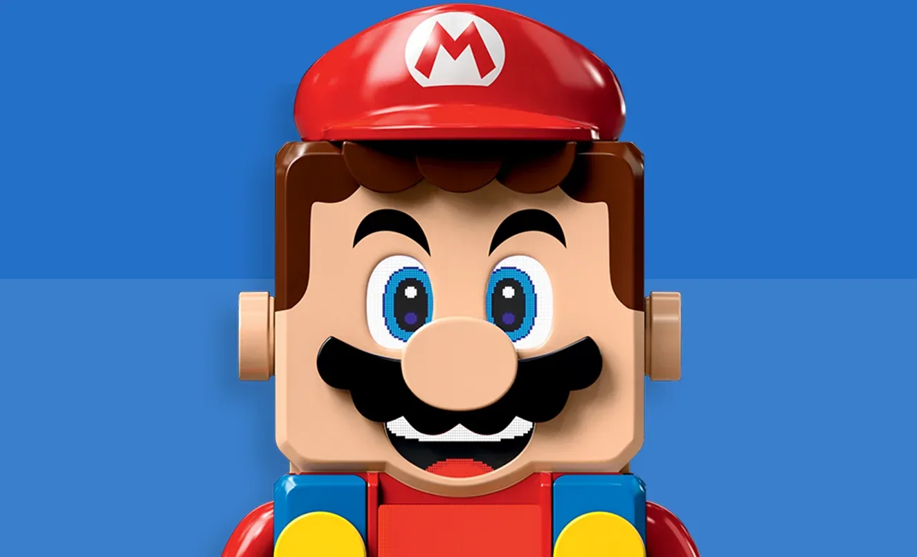 Nintendo LEGO Super Mario augmented reality animation